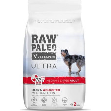 Vetexpert RAW PALEO Ultra Medium&Large Adult Beef - dry dog ​​food - 2 kg