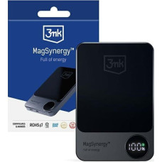 3MK Powerbank 3MK MagSynergy 10000mAh Czarny