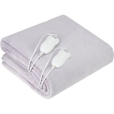 Adler AD 7426 electric blanket Electric bed warmer 60 W Grey Fleece,Polyester