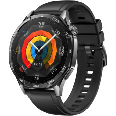 Huawei Watch GT 5 46mm, roostevaba teras/must