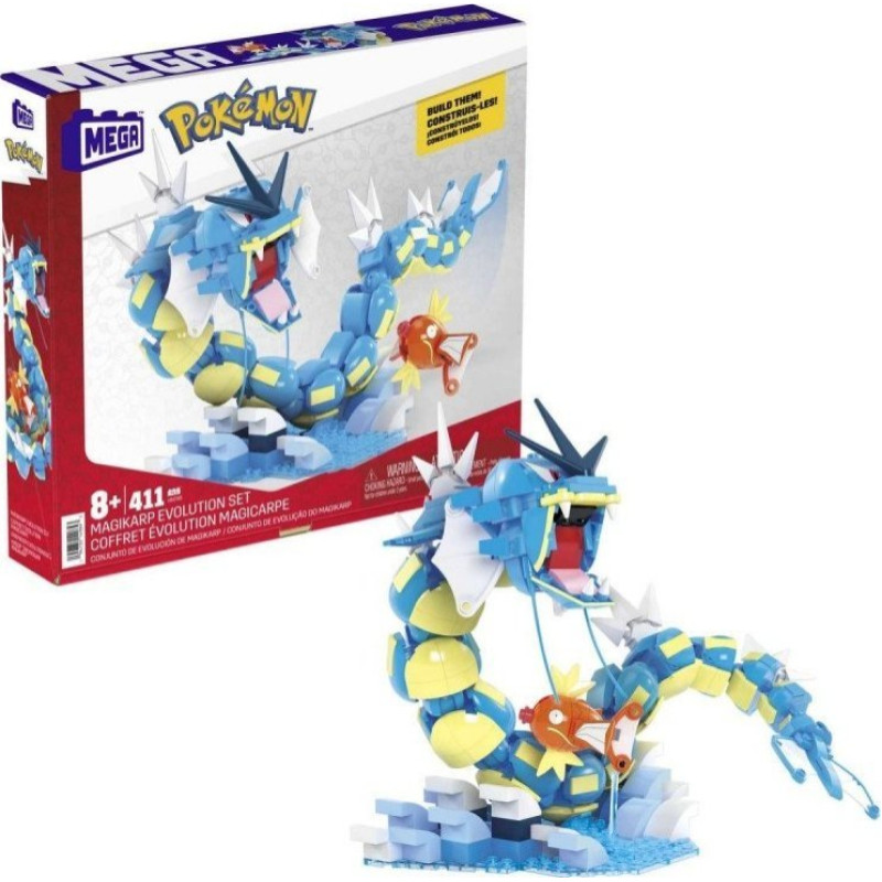 Mattel Mattel MEGA Pokémon Magikarp Evolution Set Construction Toy