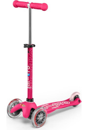 Micro three-wheeled children's scooter Mini Deluxe Pink