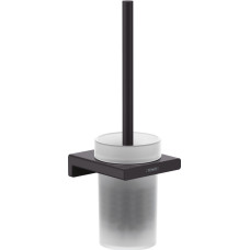 Hansgrohe Tualeto šepetys su laikikliu Hansgrohe AddStoris 41752670, juodas matinis