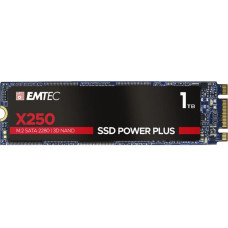 Emtec Internal SSD X250 1TB M.2 SATA III 3D NAND 520MB/sec ECSSD1TX250