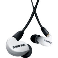 Shure AONIC 215 - in-ear headphones with single transducer and 3.5mm cable (white)