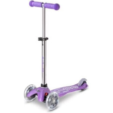 Micro Mini Micro Deluxe Fairy Glitter LED Purple scooter