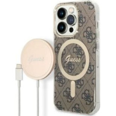 Guess Zestaw Guess GUBPP14LH4EACSW Case+ Charger iPhone 14 Pro 6,1