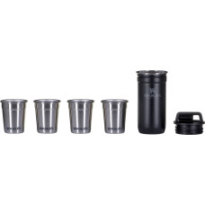 Stanley Metal Glasses in Case Adventure Matte Black 4 X 60 ml