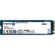 Kingston SSD M.2 500 GB NV2 2280 PCIe 4.0 NVMe SNV2S/500G