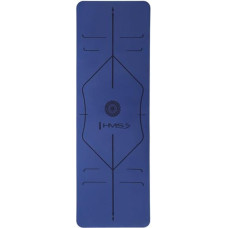 HMS Jogas paklājiņš YM10 YOGA MAT TPE DARK BLUE HMS