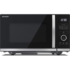 Sharp YC-QS254AE-B microwave Countertop Solo microwave 25 L 900 W Black, Stainless steel