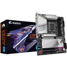 Gigabyte Mainboard|GIGABYTE|Intel Z790|LGA1700|ATX|Memory DDR5|Memory slots 4|1xPCI-Express 3.0 16x|1xPCI-Express 4.0 16x|1xPCI-Express 5.0 16x|4xM.2|1xHDMI|1xDisplayPort|4xUSB 2.0|5xUSB 3.2|1xUSB-C|1xOptical S/PDIF|1xRJ45|2xAudio port|Z790AORUSELITEAX-W1