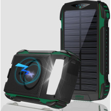 4Smarts Powerbank 4smarts POWERBANK SOLAR 20000MAH GREEN