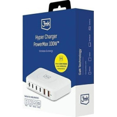 3MK Ładowarka 3MK Hyper Charger Powermax 2x USB-A 4x USB-C  (Hyper Charger PowerMax 100W)