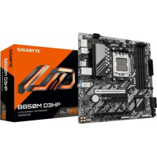 Gigabyte B850M D3HP Motherboard - AMD Ryzen 9000 Series CPUs, 5+2+2 Phases Digital VRM, up to 8200MHz DDR5 (OC), 1xPCIe 5.0 + 1xPCIe 4.0 M.2, GbE LAN, USB 3.2 Gen 2