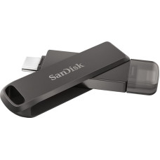 Sandisk iXpand USB flash drive 64 GB USB Type-C / Lightning 3.2 Gen 1 (3.1 Gen 1) Black