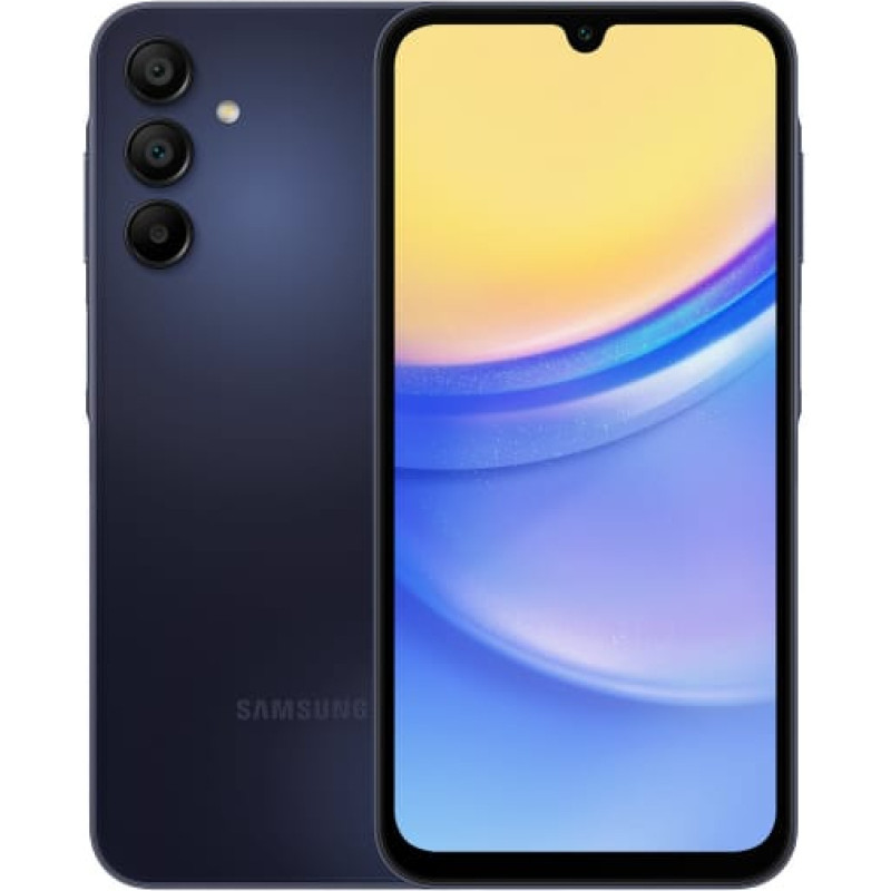 Samsung Galaxy A15 Dual Sim 5G 4/128GB Blue Black DE SM-A156BZKDEUB