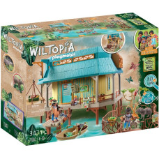 Playmobil 71007 - Wiltopia Research Station With Night Light And Compass