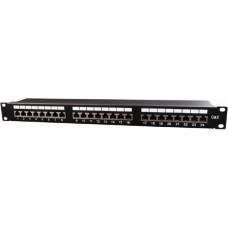 Cablexpert Cat.6 24 port shielded patch panel 19 1U NPP-C624-002