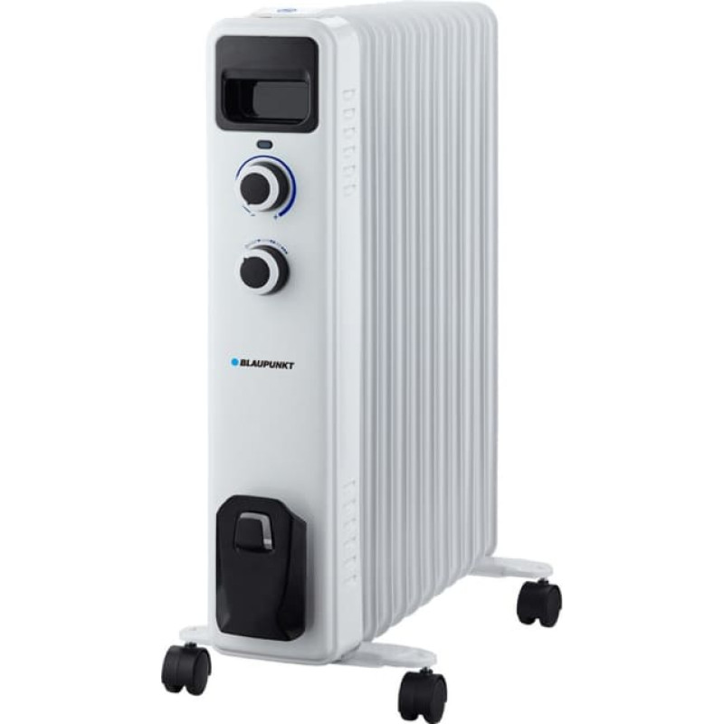 Blaupunkt HOR501 electric space heater Indoor White 2500 W Oil electric space heater