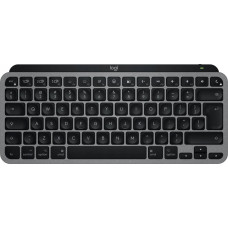 Logitech Klawiatura Logitech Logitech MX Keys Mini For Mac klawiatura Dom/Biuro Bluetooth QWERTY Amerykański międzynarodowy Czarny, Szary