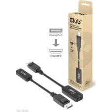 Club 3D Club3D DisplayPort 1.4 to HDMI 4K120Hz HDR Active Adapter M/F