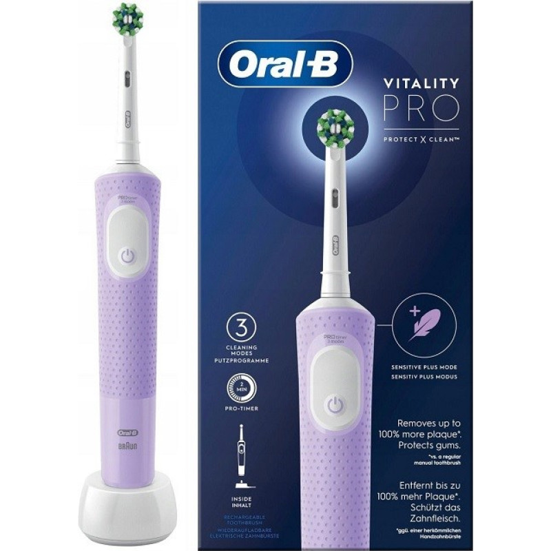 Braun electric toothbrush Oral-B Vitality Pro D103 Lilac