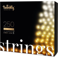 Twinkly Strings 250 Gold Edition (TWS250GOP-BEU) Smart Christmas tree lights 250 LED AWW 20 m