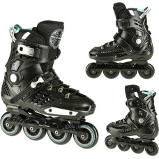 Nils Extreme Skrituļslidas NA20001 BLACK SIZE 37 SLALOM IN-LINE SKATES NILS EXTREME