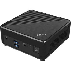 MSI Cubi N ADL-072XEU Intel® N N200 4 GB DDR4-SDRAM 128 GB SSD NoOS Mini PC Black