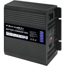 Qoltec Charger for LiFePO4 AGM GEL SLA batteries, 50A