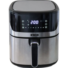 N'oveen Hot air fryer NOVEEN AF550 6.5 l 1600 W Black, Silver