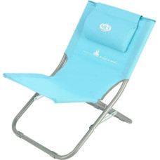 Nils Camp Kempinga krēsls NC3136 BLUE BEACH CHAIR WITH PILLOW NILS CAMP