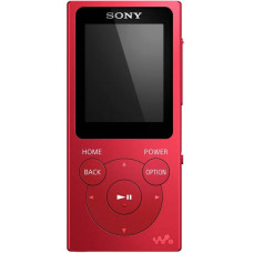 Sony Walkman MP3 Player with FM Radio, 8 GB - Red - NWE394R.CEW