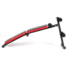 No-Name Foldable Training bench TD003B-5 (Black/Red)