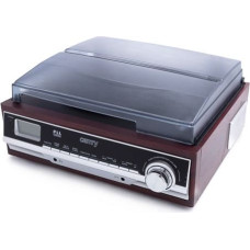 Adler Camry Premium CR1113 Belt-drive audio turntable Black, Chrome, Wood Semi Automatic