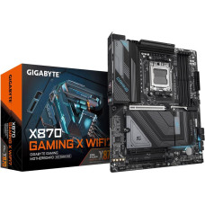 Gigabyte X870 GAMING X WIFI7 Motherboard - Supports AMD Ryzen 9000 CPUs, 16+2+2 phases VRM, up to 8000MHz DDR5 (OC), 1xPCIe 5.0 + 2xPCIe 4.0, Wi-Fi 7, 2.5GbE LAN, USB 4