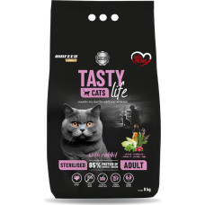 Biofeed Tasty Cats Life Sterilised Rabbit - dry cat food - 8kg