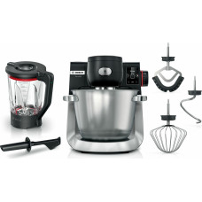 Bosch Serie 6 MUMS6ZS17 food processor 1600 W 5.5 L Black, Stainless steel