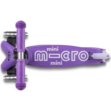 Micro folding scooter Mini DELUXE LED Purple