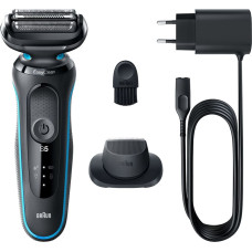 Braun Series 5 51-M1200s Foil shaver Trimmer Black, Blue