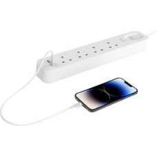 Belkin SRB001VF2M surge protector White 4 AC outlet(s) 2 m