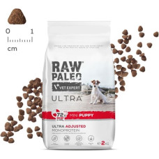 Vetexpert RAW PALEO Ultra Mini Puppy Beef - dry food for puppies of small breeds - 2 kg