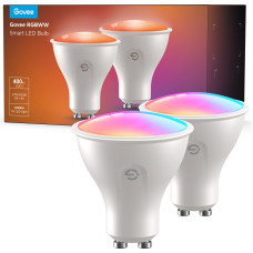 Govee H600D GU10 Light bulb 2-pack | Inteligentna żarówka RGBWW | 400 lm, Wi-Fi, Bluetooth