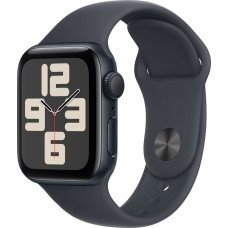 Apple Watch SE 2 GPS 40mm Sport Band S/M, midnight (MXE73ET/A)