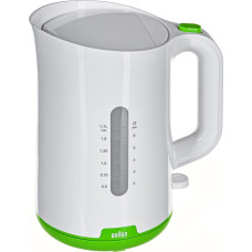 Braun WK 1100 electric kettle 1.7 L 2200 W Green, White