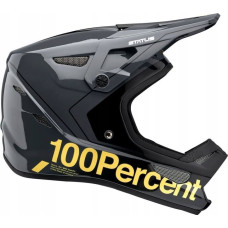 100% Kask full face 100% STATUS DH/BMX Helmet Carby Charcoal roz. XXL (63-64 cm) (NEW)