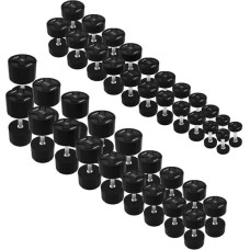 HMS Hanteļu komplekts HPC SET POLYURETHANE DUMBBELLS 2 x 2.5 - 50 KG CPU  - 1050 KG HMS