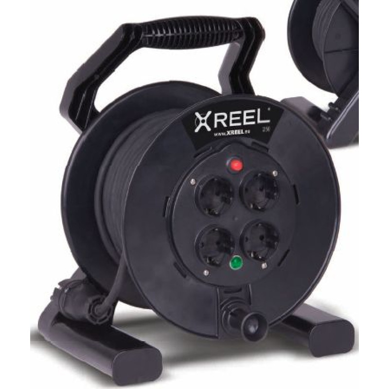 PCE Przedłużacz bębnowy Xreel 4 gniazda 3 x 2,5mm IP20 30m (92501T48263)