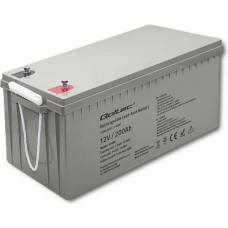 Qoltec AGM battery 12V 200Ah, max. 3000A